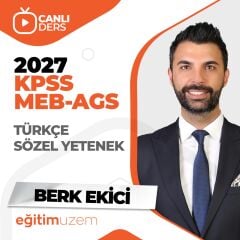 2027 KPSS - MEB-AGS TÜRKÇE CANLI DERS