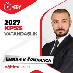 2027 KPSS VATANDAŞLIK CANLI DERS
