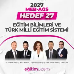 HEDEF 27 EĞİTİM BİLİMLERİ VE TÜRK MİLLİ EĞİTİM SİSTEMİ CANLI SORU ÇÖZÜM PAKETİ