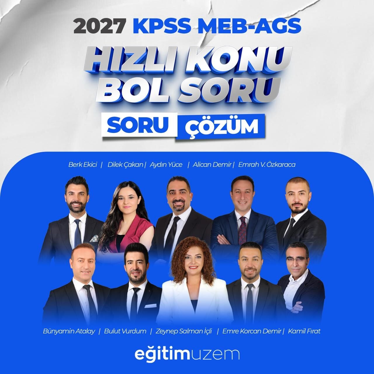 2027 HIZLI KONU BOL SORU CANLI SORU ÇÖZÜM