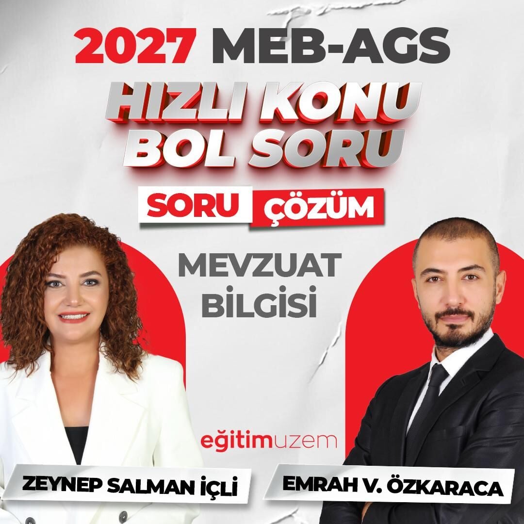 2027 HIZLI KONU BOL SORU MEVZUAT BİLGİSİ  CANLI SORU ÇÖZÜM