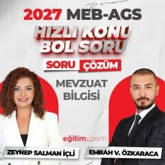 2027 HIZLI KONU BOL SORU MEVZUAT BİLGİSİ  CANLI SORU ÇÖZÜM